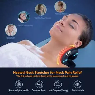 Cozyhealth Neck Stretcher for Pain Relief and Relaxation