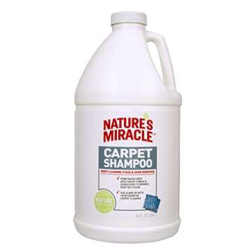 Nature's Miracle Carpet Shampoo, Deep-Cleaning Stain and Odor Remover