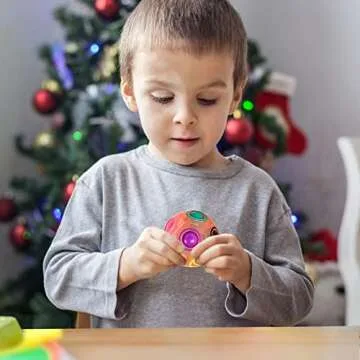 Vdealen Magic Rainbow Brain Teaser Fidget Ball for All Ages