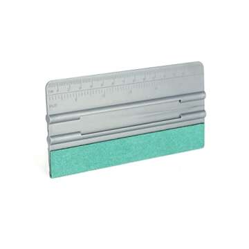 QWORK Vinyl Wrap Squeegee – 6 Inch Tool with Ruler in 3 Pack for Scratch-Free Vinly Applications