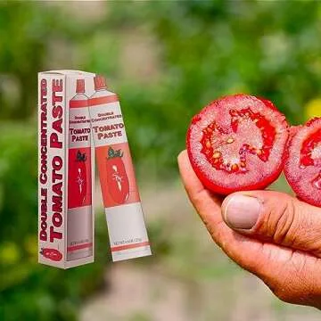 SMT San Merican Tomato Double Concentrated Tomato Paste, Imported from Italy, 4.4 oz (Pack of 2)