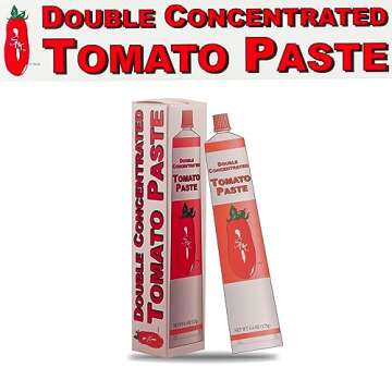 SMT San Merican Tomato Double Concentrated Tomato Paste, Imported from Italy, 4.4 oz (Pack of 2)