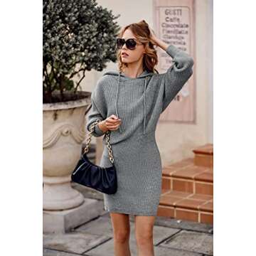 PRETTYGARDEN Women's Cozy Winter Sweater Dress