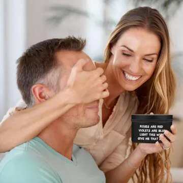 Funny Valentines Day Gifts for Him Boyfriend Husband, Mens Valentines Gifts for Him, Naughty Valentine Candles Wedding Anniversary Birthday Gifts for Men, Romantic Gag Gifts for Boyfriend Couple Gifts