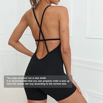 Stylish UWVCUSTOM Yoga Jumpsuit for Women - Perfect Fit