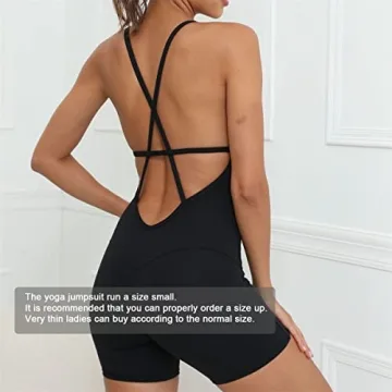 Stylish UWVCUSTOM Yoga Jumpsuit for Women - Perfect Fit