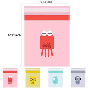 60PCS Easy Stick-On Trash Bags for Cars and Travel