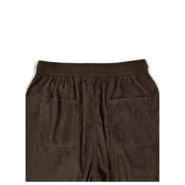 Stylish SOLY HUX Men's Corduroy Sweatpants with Pockets