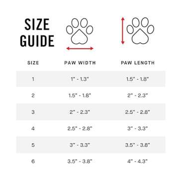 Canada Pooch Dog Winter Boots - Paw Protection, Anti-Slip Dog Shoes with Reflective Strap, Easy On for Small Medium Large Dog Booties - Black, Size 2