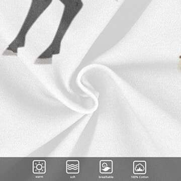 vvfelixl Horse Pony Zebra Donkey Baby Short Sleeve Bodysuits,Baby Clothes for Boy Girl,Infant Outfits for Newborn Baby Toddler 3-6M