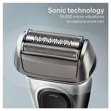 Braun Series 8 Electric Razor for Men with Precision Trimmer