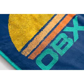 Jay Franco Outer Banks OBX Sunset Throw Blanket - Measures 46 x 60 inches - Fade Resistant Super Soft Fleece Bedding