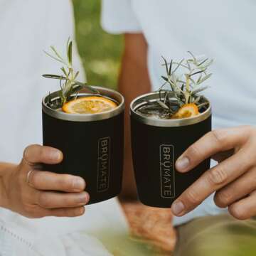 BrüMate Rocks 12oz Insulated Leak-Proof Cocktail Tumbler