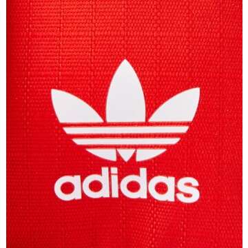adidas Originals Festival Crossbody Bag, Red, One Size