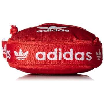 adidas Originals Festival Crossbody Bag, Red, One Size