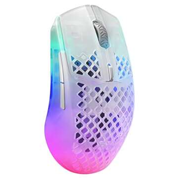SteelSeries Aerox 3 Wireless Gaming Mouse - Ultra-Lightweight with 200 Hour Battery