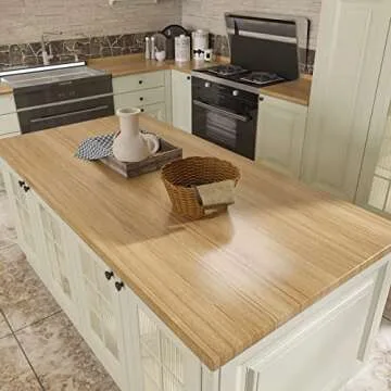 CRE8TIVE 24"x354" Brown Wood Contact Paper Peel and Stick Large Size Self Adhesive Wood Look Wallpaper Rustic Wood Vinyl Film Textured Thick Durable Paper Roll for Bathroom Countertops Cabinets Shelf