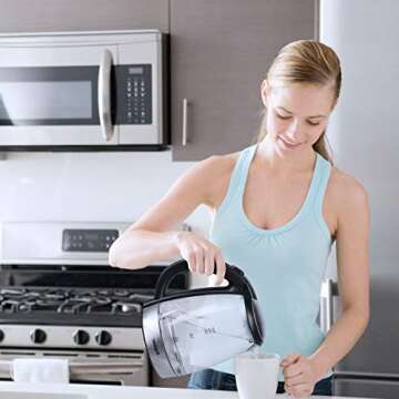 Brightown Electric Kettle, 1.7L, Hot Water Kettle Temperature Control, 4 Presets LED Indicator Light...