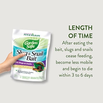 Garden Safe Slug & Snail Bait - Pet-Friendly & Effective