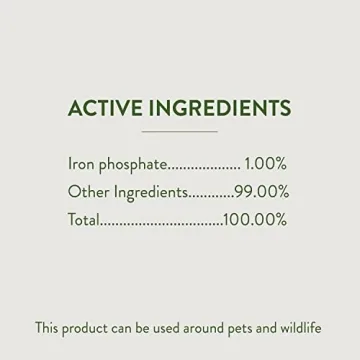 Garden Safe Slug & Snail Bait - Pet-Friendly & Effective