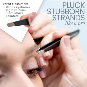 Professional Precision Eyebrow Tweezers for Flawless Grooming