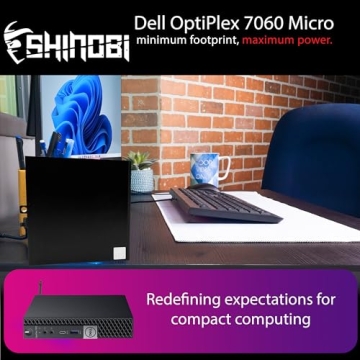 Dell OptiPlex 7060 Micro PC | 16GB RAM, 512GB NVME, WiFi 6E