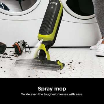 Shark VACMOP Cordless Vacuum Mop with Disposable Pads
