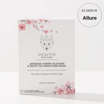 Snow Fox Cherry Blossom & White Tea Face Mask Pack
