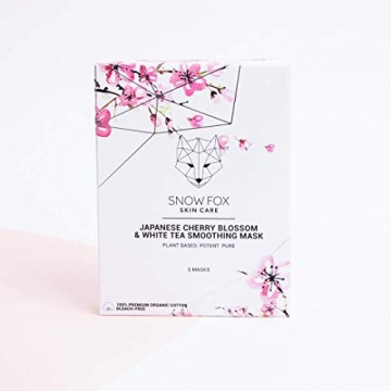Snow Fox Cherry Blossom & White Tea Face Mask Pack