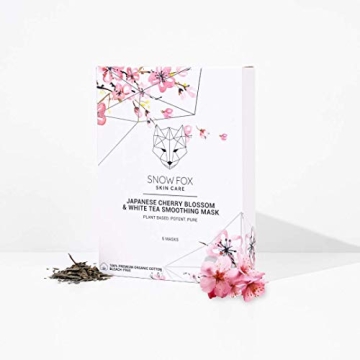 Snow Fox Cherry Blossom & White Tea Face Mask Pack