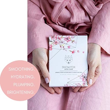 Snow Fox Cherry Blossom & White Tea Face Mask Pack