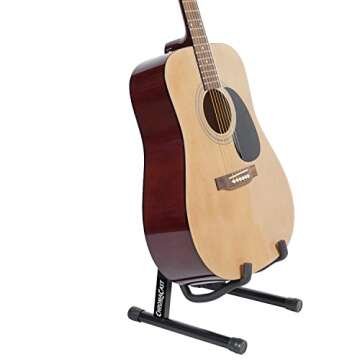 ChromaCast Folding A-Frame Guitar Stand for All Guitars
