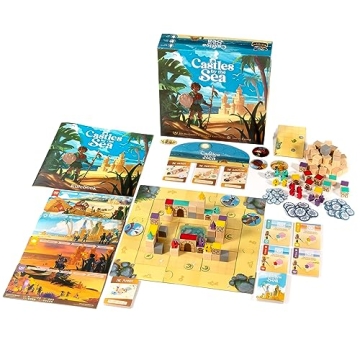 Castles by The Sea Board Game - Strategy Fun for All Ages
