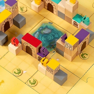 Castles by The Sea Board Game - Strategy Fun for All Ages