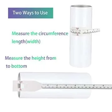 Sublimation Tumbler Measuring Tool - 2-Pack for Accurate Sizes