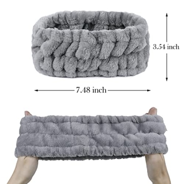 LAPOHI Microfiber Hair Headbands for Skincare and Makeup