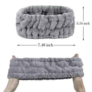 LAPOHI Microfiber Hair Headbands for Skincare and Makeup