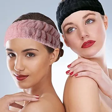 LAPOHI Microfiber Hair Headbands for Skincare and Makeup