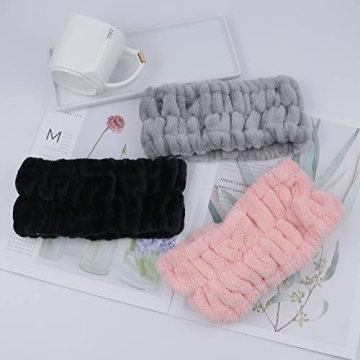 LAPOHI Microfiber Hair Headbands for Skincare and Makeup