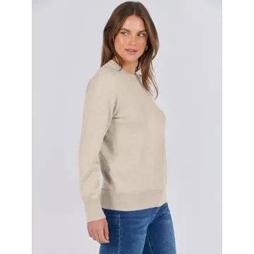 ANRABESS Women's Classic Fall Pullover Sweater - Soft & Cozy
