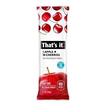 That’s It. Apple + Cherry Natural Fruit Snack Bars
