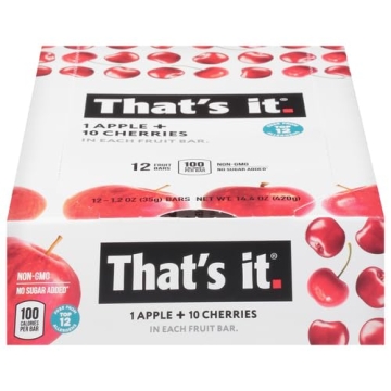 That’s It. Apple + Cherry Natural Fruit Snack Bars