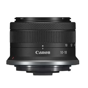 Canon EOS R50 Vlogging Creator Kit, Hybrid Mirrorless Camera with RF-S10-18mm F4.5-6.3 IS STM Lens and Tripod Grip, Wide-angle Lens, 24.2 MP CMOS (APS-C) Sensor, Vlogging Camera, Black