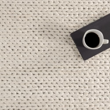 nuLOOM Penelope 4x6 Wool Handmade Rug for Cozy Spaces