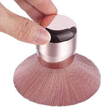Vaincre Nail Art Dust Powder Remover Brush, Soft Nail Art Dust Cleaner Brush for Acrylic Application...