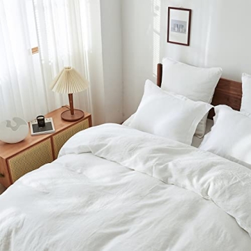 Simple&Opulence Linen Duvet Cover Set - Breathable Elegance