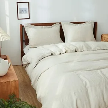 Simple&Opulence Linen Duvet Cover Set - Breathable Elegance