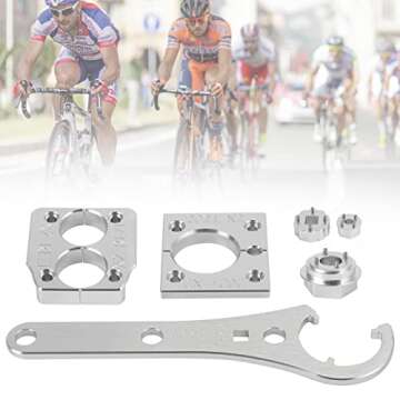 MAD HORNETS Float Shock Rebuild Tool Kit Wrench+Vise Clamp+Shock Clamp+Bearing Housing Driver+4 pin Sockets For Fox X2 2021