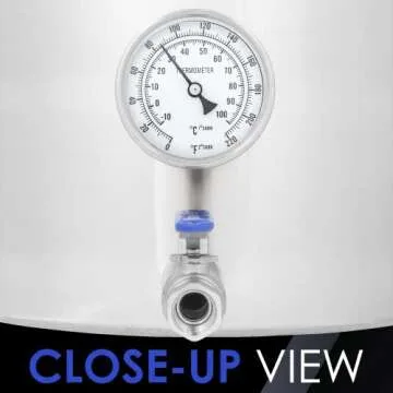 CONCORD Stainless Steel Home Brew Kettle for Enthusiasts