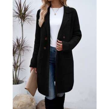 Shop CiCiBird Women's Trendy Knit Cardigan with Pockets